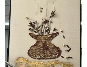Картина ручной работы двухсторонняя 170*150 см 3D