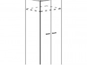 Шкаф для одежды глубокий